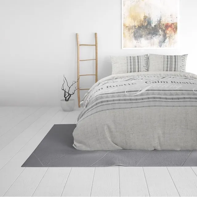 Sleeptime Recidence - Dekbedovertrek - Eenpersoons - 140x200/220 + 1 kussensloop 60x70 - Wit