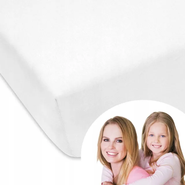 Designpremium Jersey Hoeslaken 70x180cm met Elastiek - Zacht & Duurzaam Veelkleurig