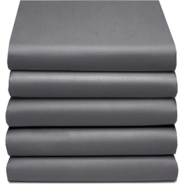 Stolz Dubbel Jersey Split-Topper Hoeslaken(tot 12 cm) - 180x200/210 cm - Anthracite