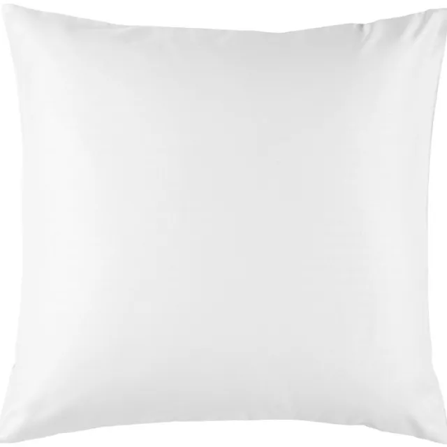 De Witte Lietaer Sierkussensloop Olivia - Wit - 63 x 63 cm - Katoen Satijn