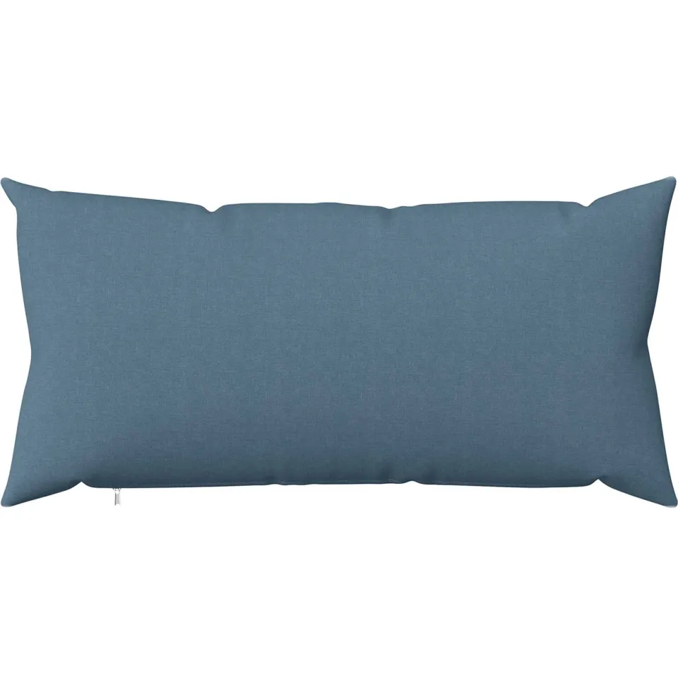 vidaXL Kussensloop 12 st HEERLEN Jeans Blauw 40 x 80 cm Stof