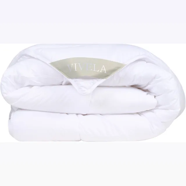 Woonexpress Vivela Dekbed Comfort Enkel - Synthetische Holle Vezel - 240x220 cm (BxH) - Extra Lang Wit
