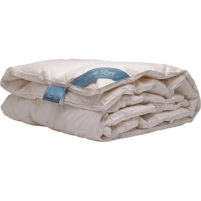 Ducky Dons Duvet Doré Platinum - Ducky Dons - 100% Dons - Dekbed - Enkel dekbed- Warmteklasse 2 - Winter dekbed - 1160 grams - Lits-jumeaux - 240 x 220 cm - Wit