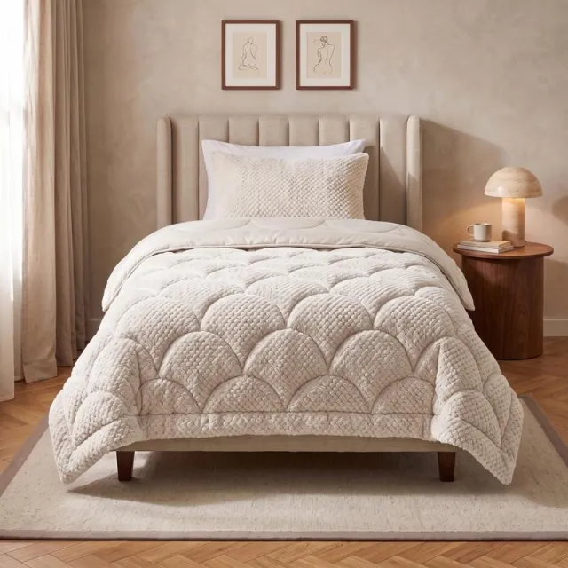 Zensation Lazy all-in-one dekbed Teddy fur - beige, foto 2