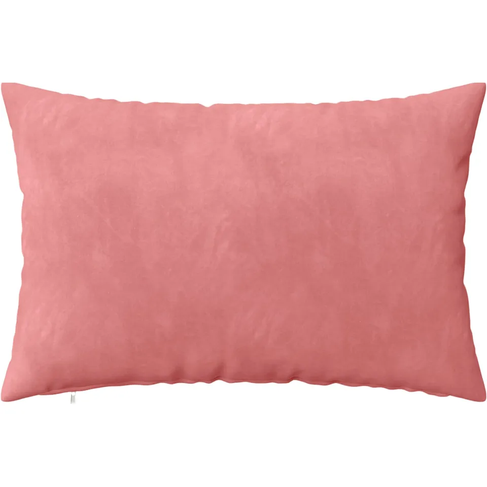vidaXL Kussensloop 6 st HEERLEN Roze 40 x 60 cm fluweel