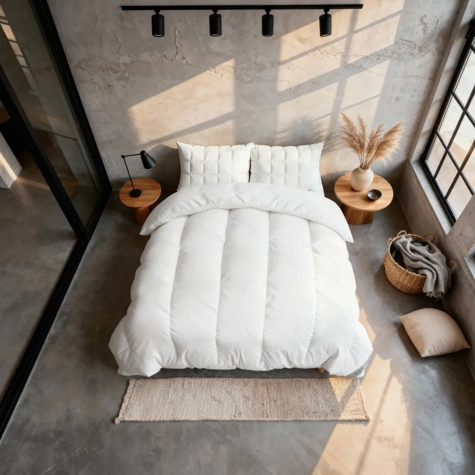 NOUS Living mega-fluffy dekbed - Extra dik & comfort wit, foto 3
