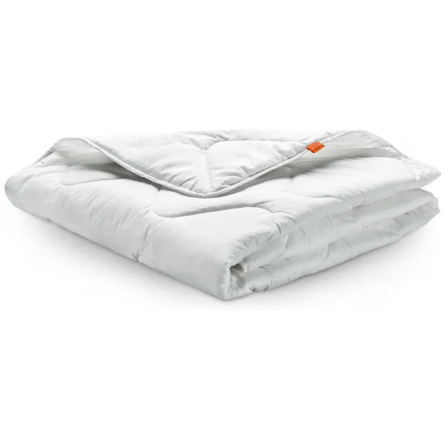 Sleepling Basic 100 zomerdekbed 155 x 220 cm | licht zomerdekbed | Made in EU | Ökotex 100 | wasbaar op 60 graden | warmteklasse garantie | 100% fijne microvezel | wit