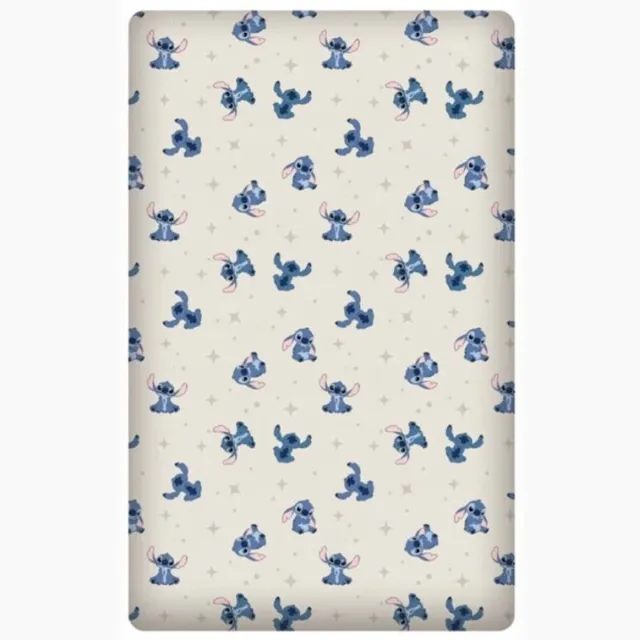 Lilo & Stitch hoeslaken Beige