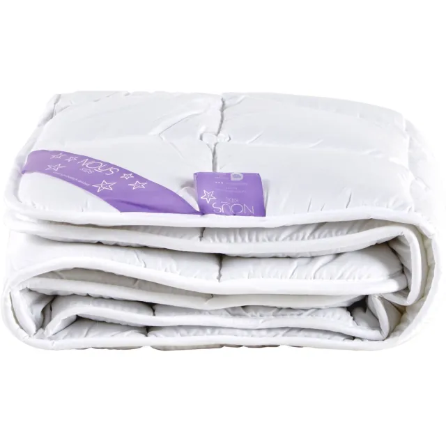 NOUS Kids synthetisch enkel ledikant dekbed (100x135 cm) Wit