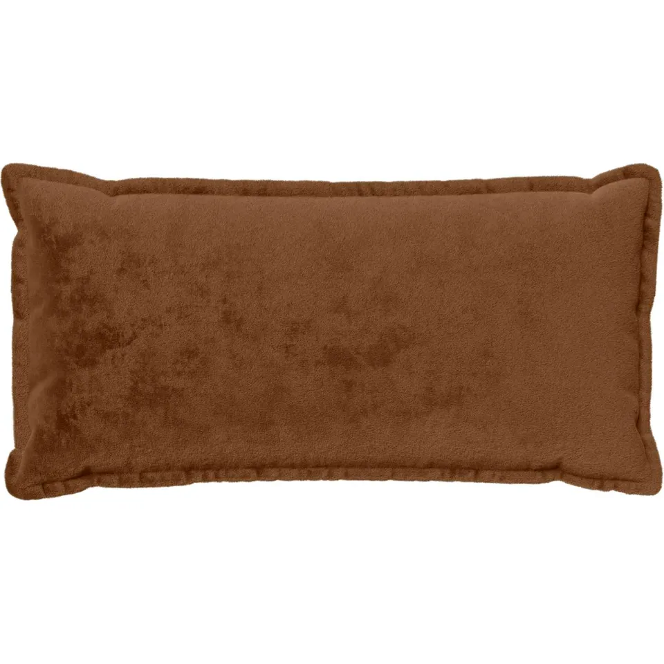 vidaXL Kussensloop 12 st HOUTEN Licht Bruin 40 x 80 cm Flanel