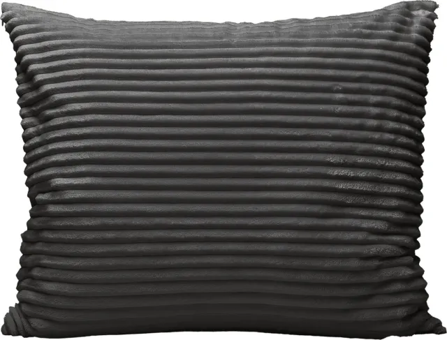 Zelesta Groovebed Kussenslopen Anthracite - Kussenslopen 60 x 70 set van 2