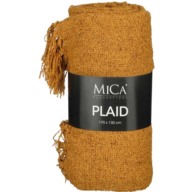 Mica Decorations Trey plaid bruin