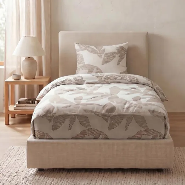 Zensation Lazy all-in-one dekbed met instopstrook - taupe, foto 2