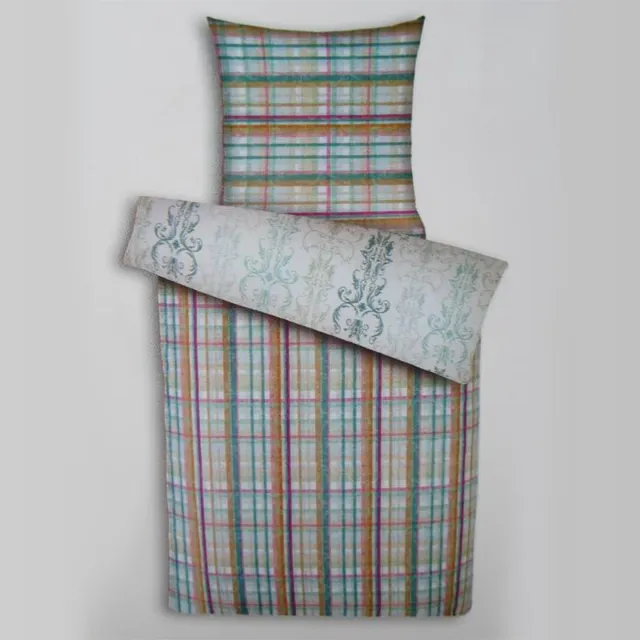Mexx Musical Dekbedovertrek - Litsjumeaux - 240x200/220 cm - Aqua