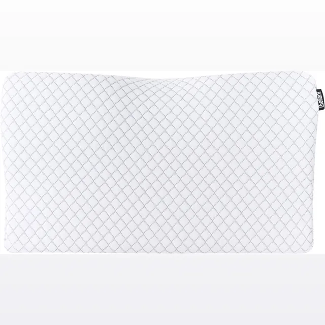 Beliani ELGON - Hoofdkussen traagschuim - Wit - 50 x 30 cm - Traagschuim
