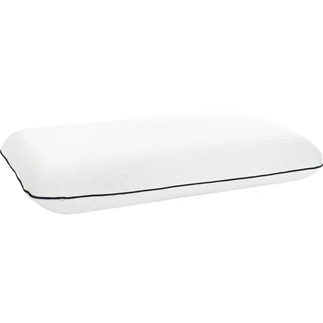 vidaXL Slapen - kussen - 60 - x - 40 - x - 10 - cm - Medium - Gelschuim - Wit