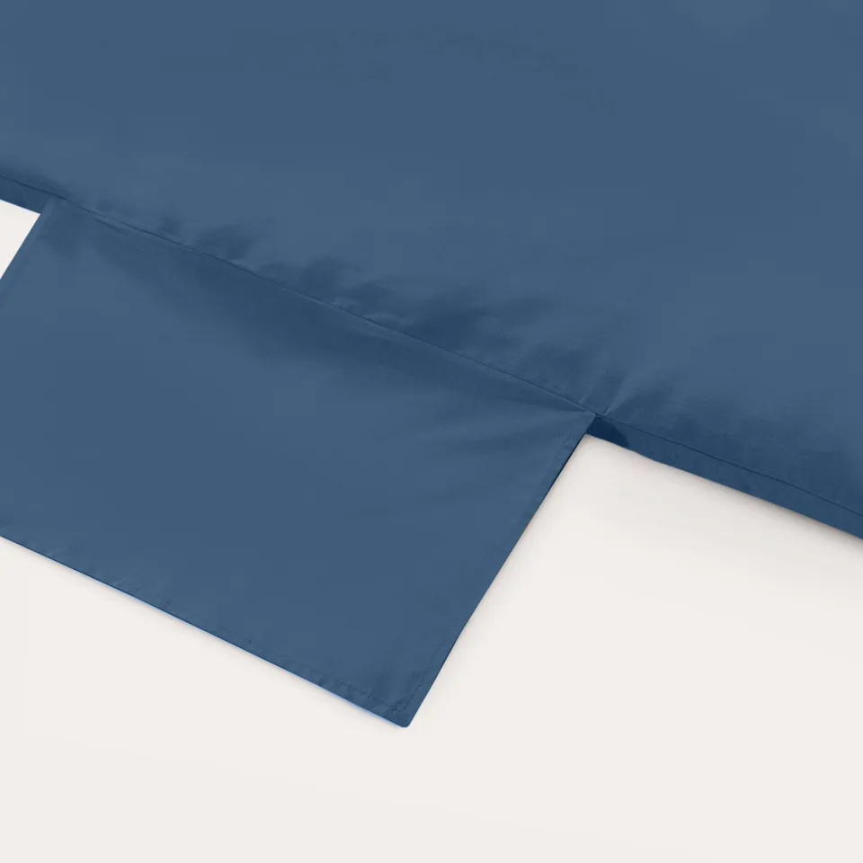NOUS Kids basis dekbedovertrek kinderbed (120x150 cm) donkerblauw, foto 2