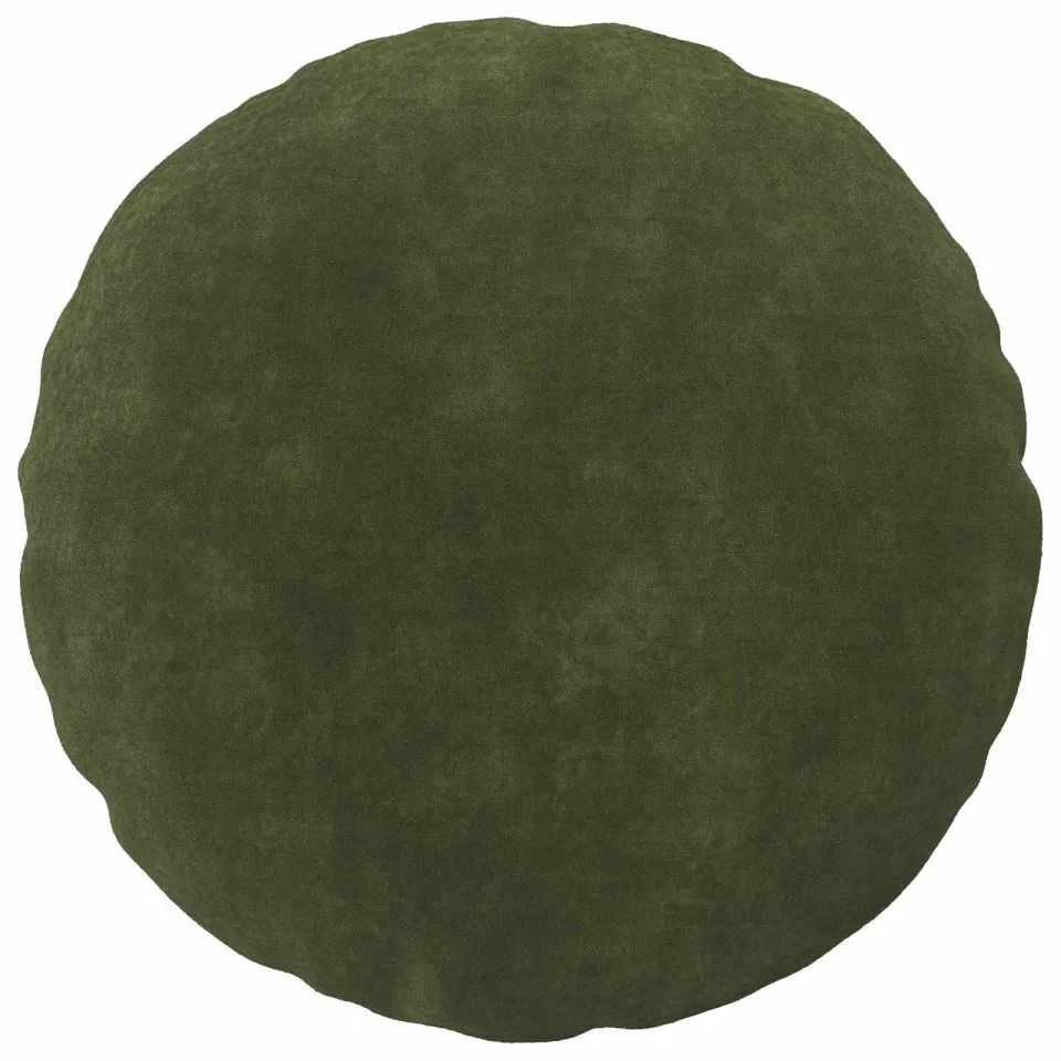vidaXL Kussensloop 2 st HEERLEN Groen Dia. 60 cm Microfiber Fleece, foto 2