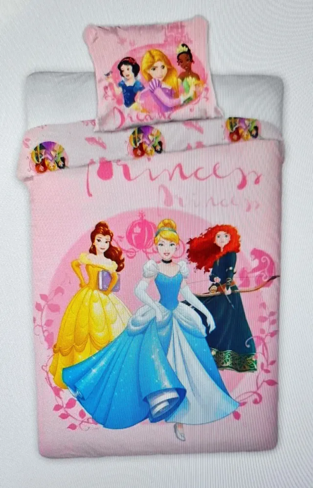 Disney Princess Dekbedovertrek Dreams - Eenpersoons - 140 x 200 cm - Katoen Roze