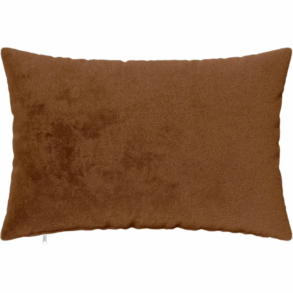 vidaXL Kussensloop 2 st HEERLEN Licht Bruin 50 x 80 cm Flanel
