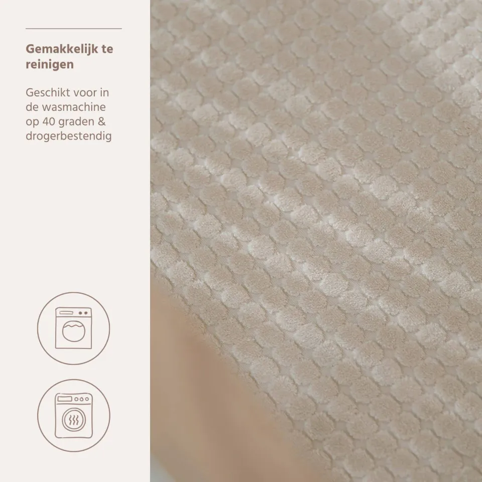 Meyco boxhoeslaken 95x75 cm - beige, foto 6