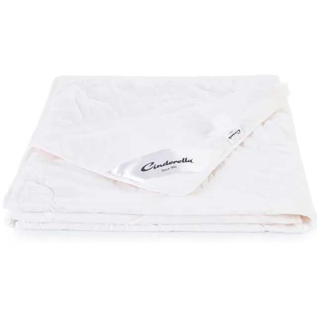 Cinderella zomerdekbed bamboe Wit