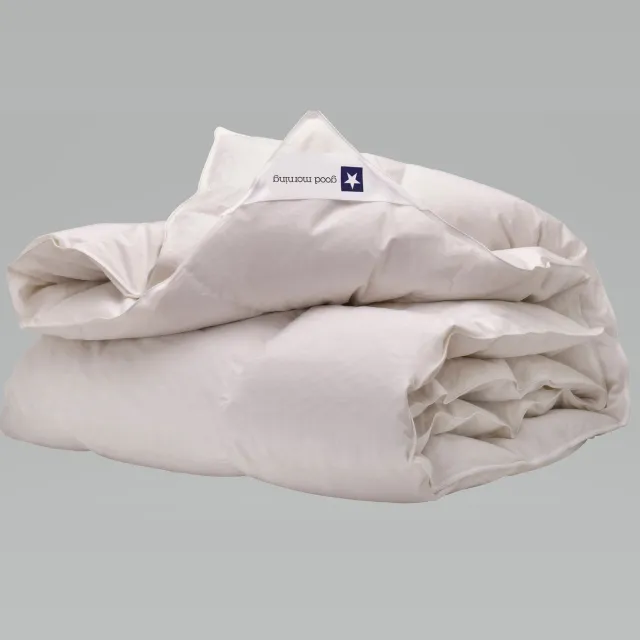 Good Morning dekbed effen kleur - Dekbed 240x200 cm - Wit White