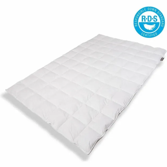 Cassenz PICASSO | donzen dekbed | 90% ganzendons | Zomer | warmteklasse 4 Wit