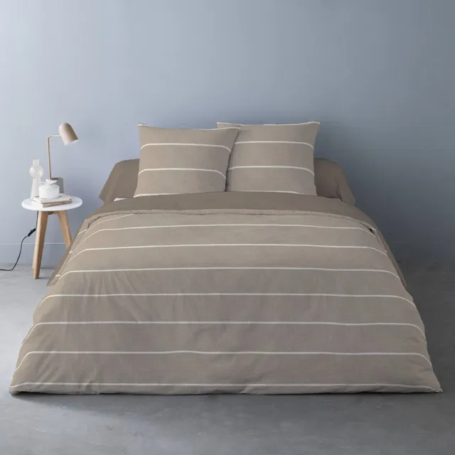 Better Nights Luxe Katoen Flanel dekbedovertrek Emma Lin -200x200 taupe