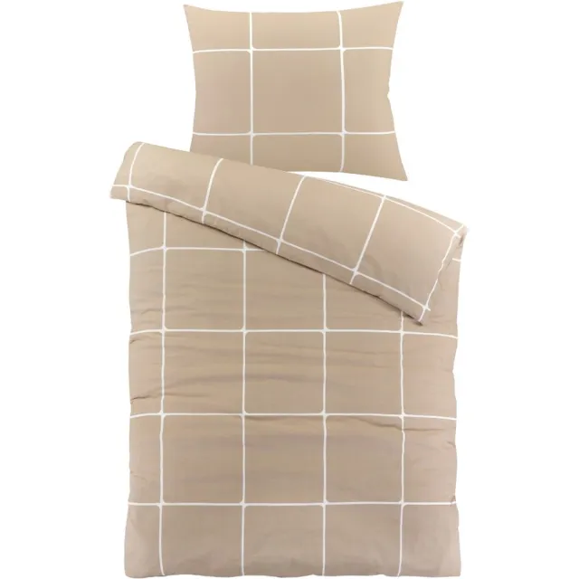 Day Dream Stan - Dekbedovertrek - Eenpersoons - 140x200/220 cm - Beige