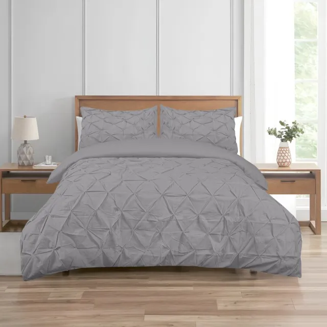 Beau Maison Dekbedovertrek Augustine Antraciet - 200 x 200/220 cm + 2 kussenslopen