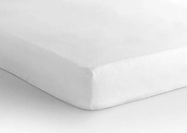 Welterusten Molton matrasbeschermer TOPPER 80 x 200 wit