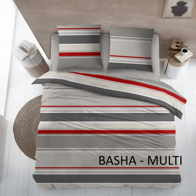 Welterusten Flanel Laken basha red