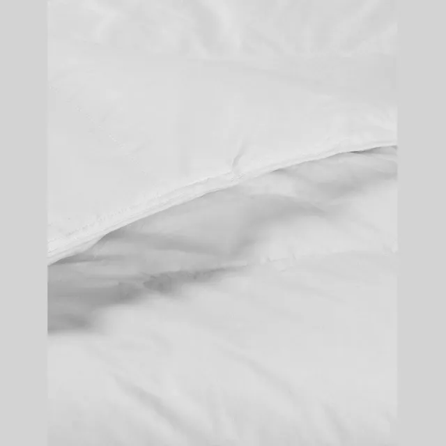 De Witte Lietaer Ducky enkel dekbed / donsdeken 240x220 cm, lits jumieux Wit
