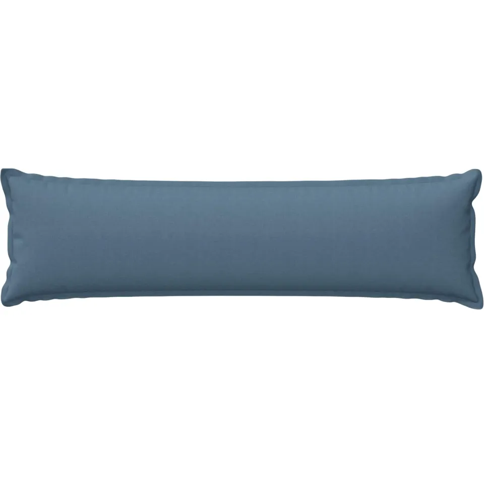 vidaXL Kussensloop HOUTEN Jeans Blauw 40 x 145 cm Faux Linnen, foto 2