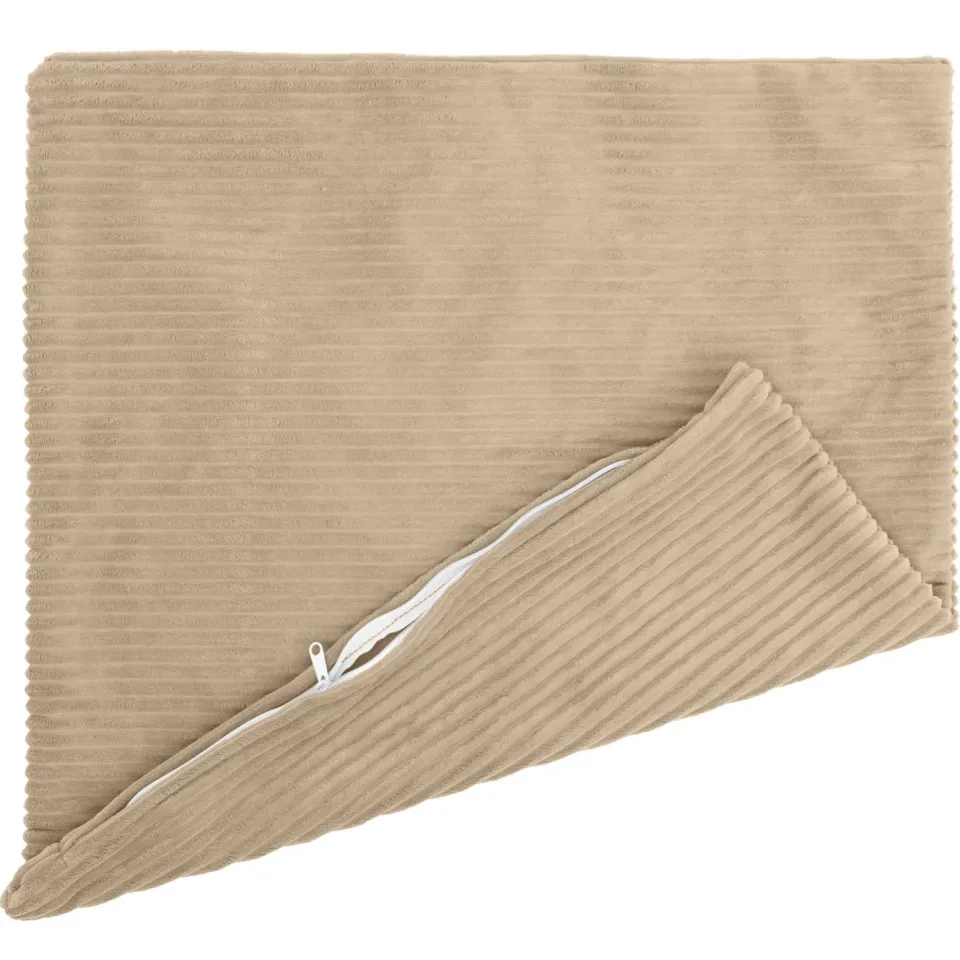 vidaXL Kussensloop 6 st HEERLEN Taupe 70 x 70 cm corduroy, foto 4