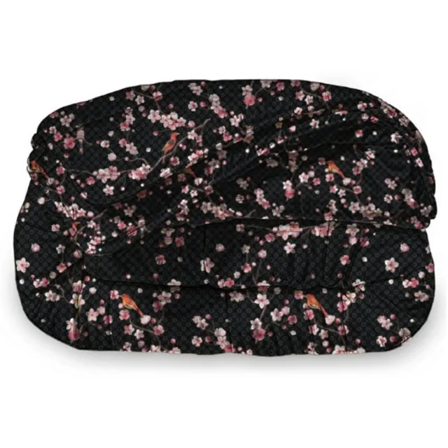 Beau Maison Dekbed Zonder Overtrek 200x200 cm + 2 Kussenslopen - Japon Black - Easy Dekbed - Warmteklasse 2 Japans zwart