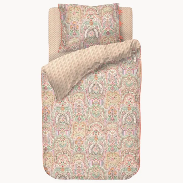 Pip Studio Katoenen perkal dekbedovertrekset Jabali Flower Roze