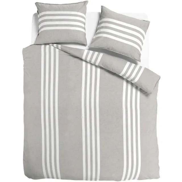 totaalBED Dekbedovertrek LIO Naturel - 240x200/220 cm - 100% katoensatijn - incl. instopstrook