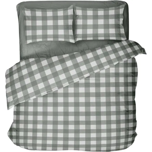 Ten Cate Eenpersoon Dekbedovertrek 140x200 - 100% Katoen - Mila Sea Spray - 140x200/220 cm Groen