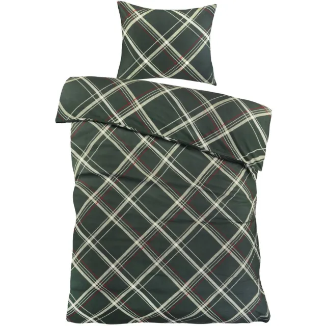 Day Dream Serfaus Dekbedovertrek - Eenpersoons - 140x200/220 cm - Groen