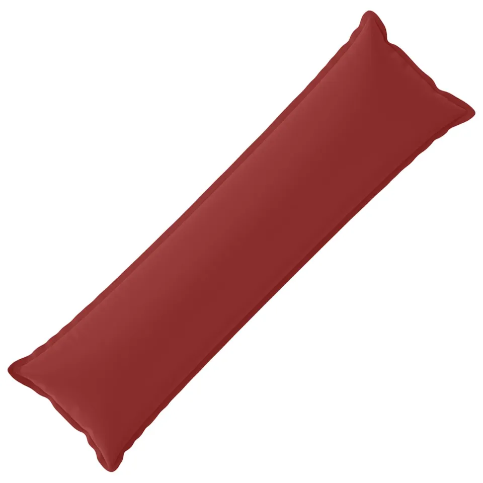vidaXL Kussensloop HOUTEN Wijnrood 40 x 145 cm Polyester, foto 3