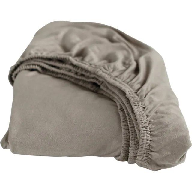 Cinderella hoeslaken jersey 140x210/220 (30)taupe (tot 25cm)