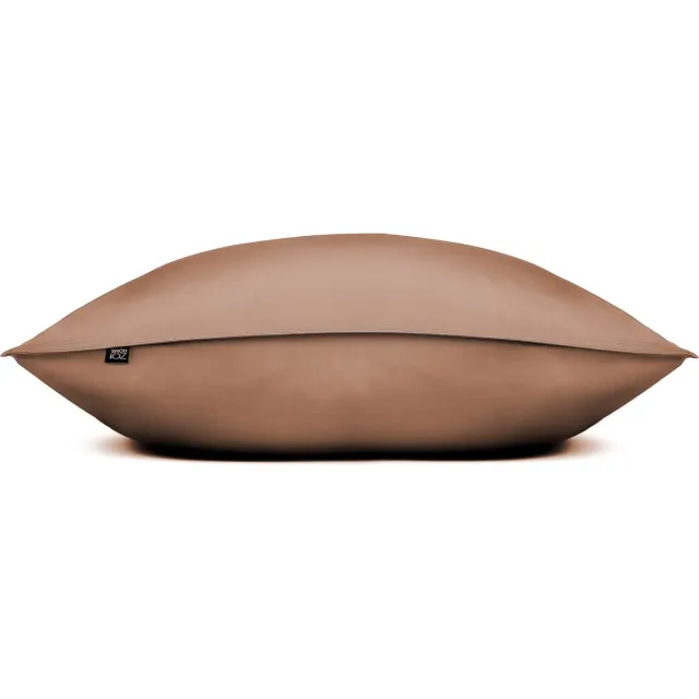 Zohome Kussensloop Satinado - Kussenhoes van 80x80 cm - Set van 2 stuks - 100% Katoen-Satijn - Roze