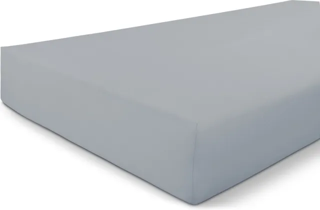Walra Jersey Hoeslaken - Hoeslaken 80x200 - 100% Katoen - Licht Grijs