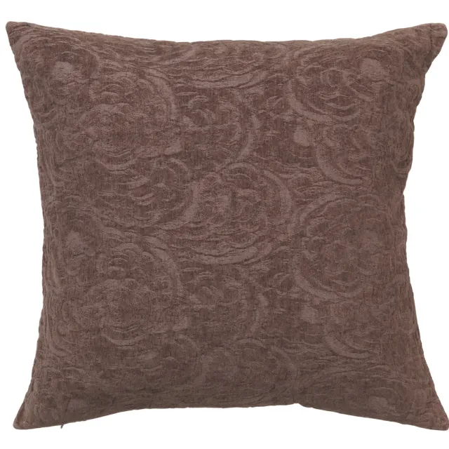 Broste Copenhagen MUSHROOM kussenhoes bordeaux