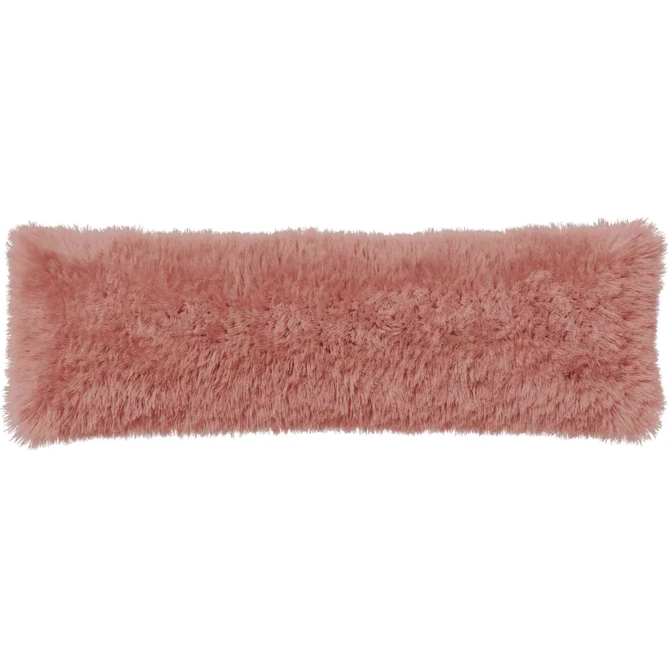vidaXL Kussensloop 2 st HEERLEN Roze 40 x 145 cm PV Fleece