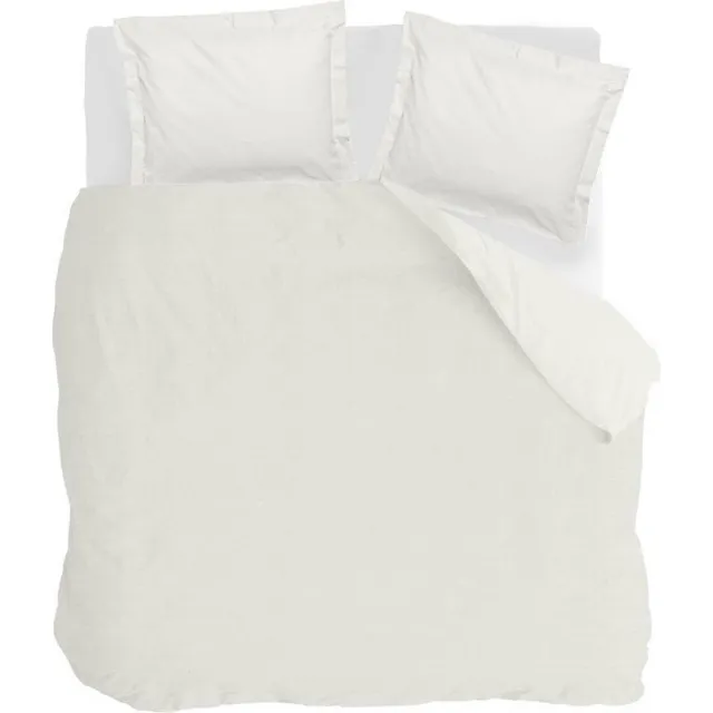 Walra Dekbedovertrek Vintage Club - 200x220 - 100% BCI Katoen - Zand