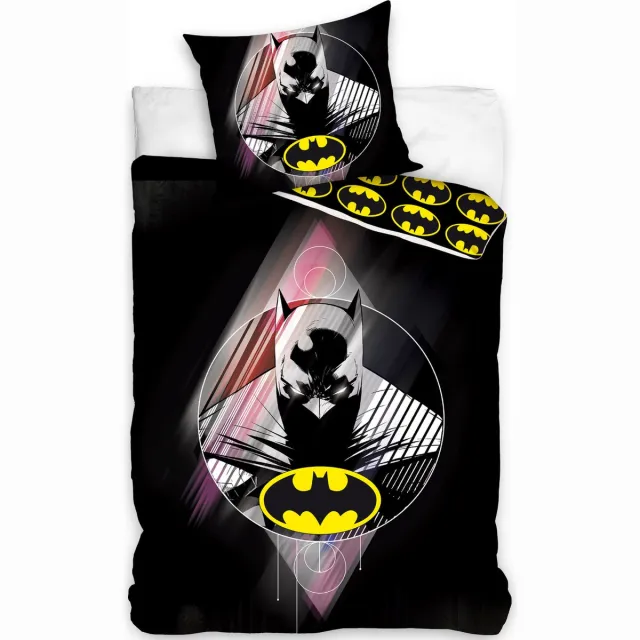 Batman Dark Knight Dekbedovertrek - Zwart