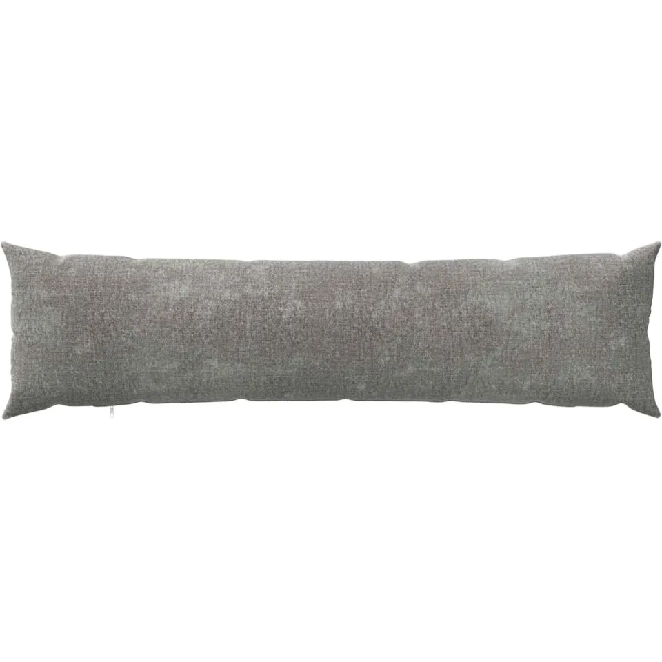 vidaXL Kussensloop HEERLEN Donkergrijs 40 x 145 cm Chenille Stof, foto 4